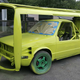 Illustration for article titled LeMons Bonkers Car-Building Legend Speedycop Will Race A Sideways Microbus